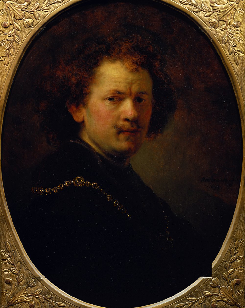Zelfportret, 1633 door Rembrandt van Rijn