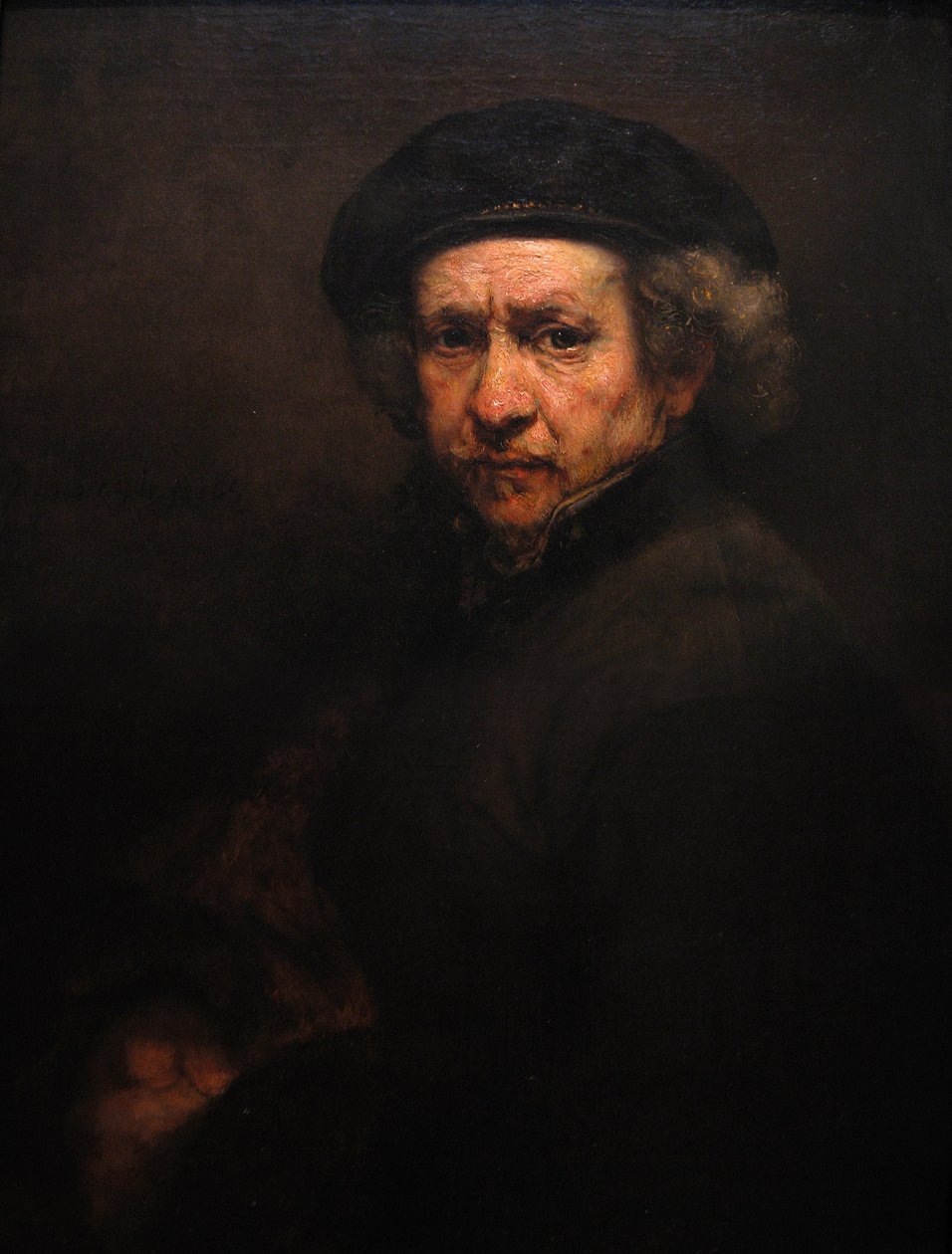 Zelfportret door Rembrandt van Rijn
