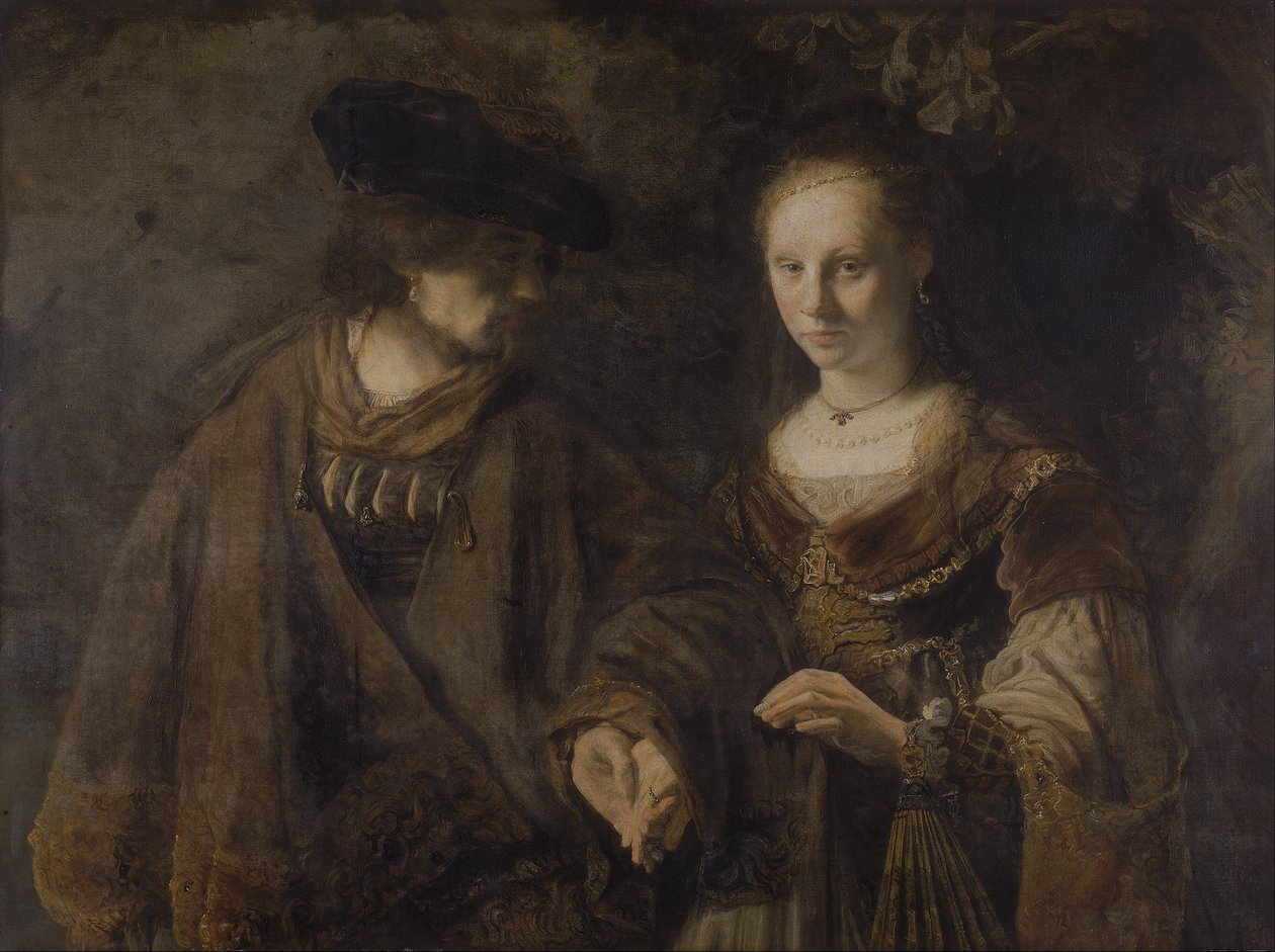 De Verloving door Rembrandt van Rijn