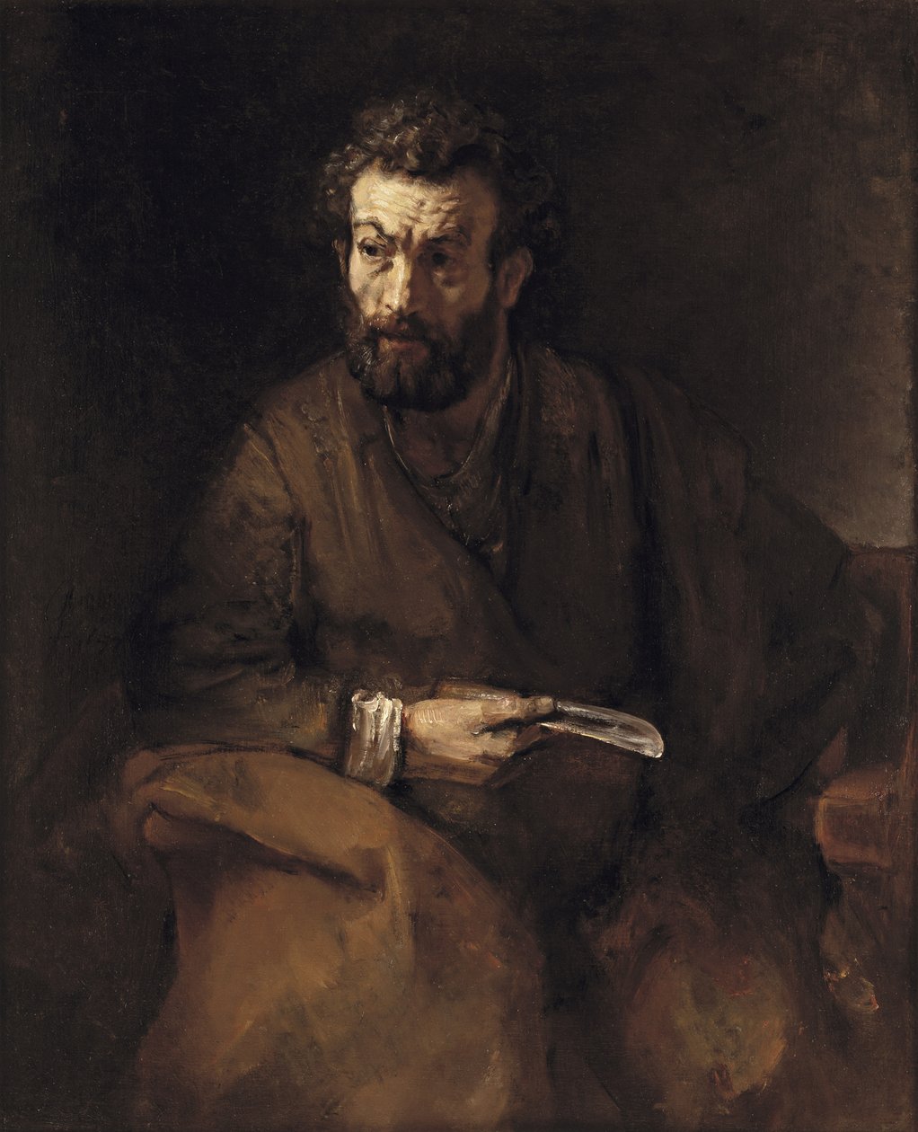 Sint Bartholomeus door Rembrandt van Rijn