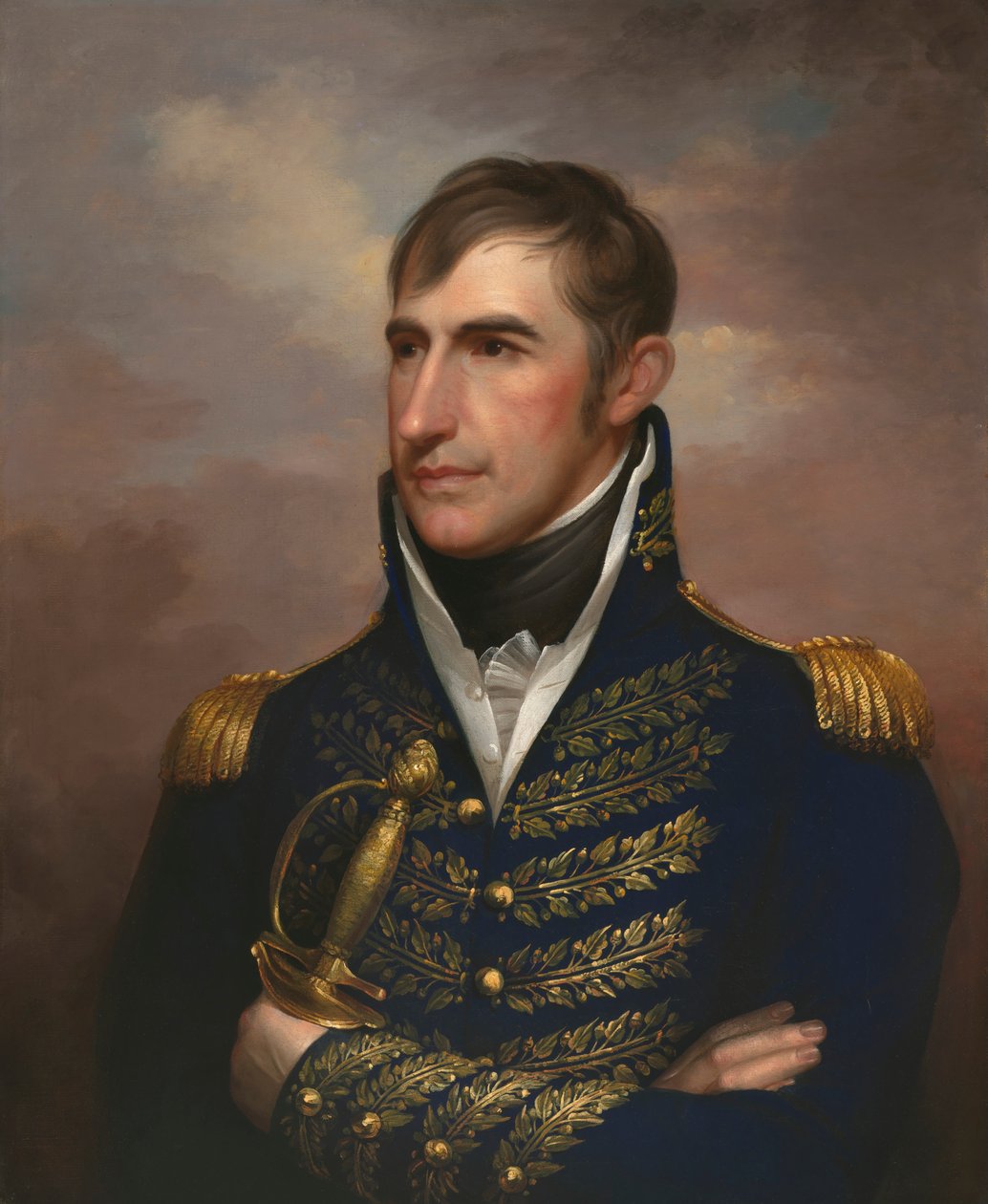 William Henry Harrison door Rembrandt Peale