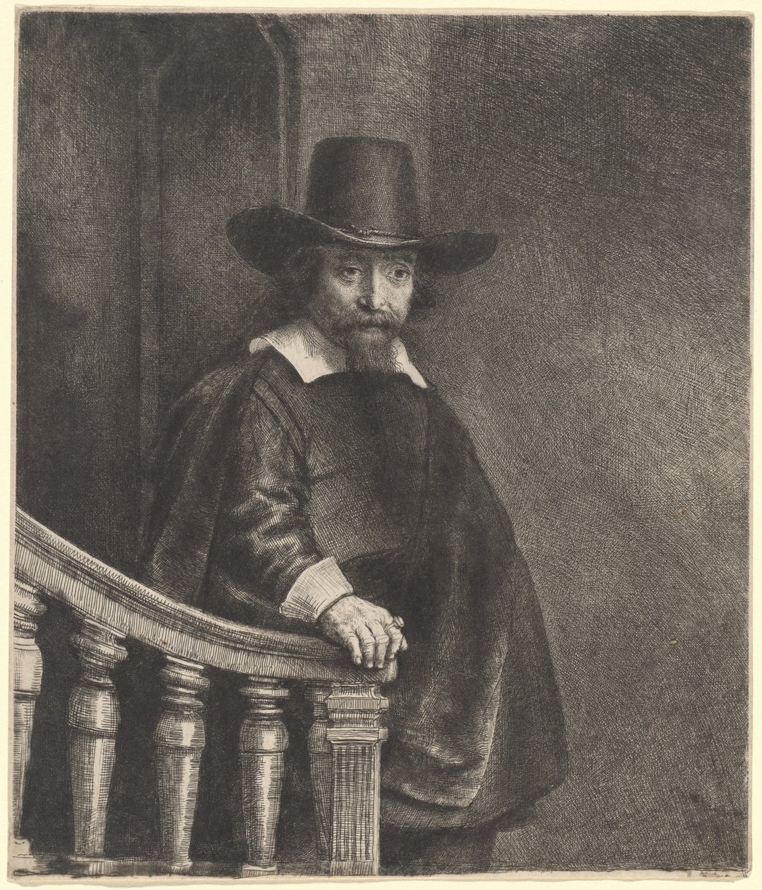 Ephraim Bonus door Rembrandt van Rijn