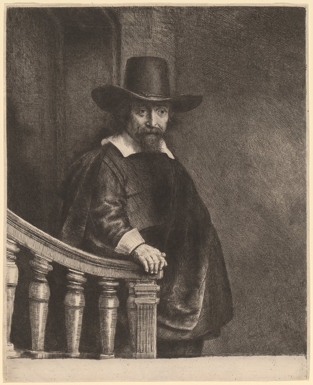 Ephraim Bonus door Rembrandt van Rijn