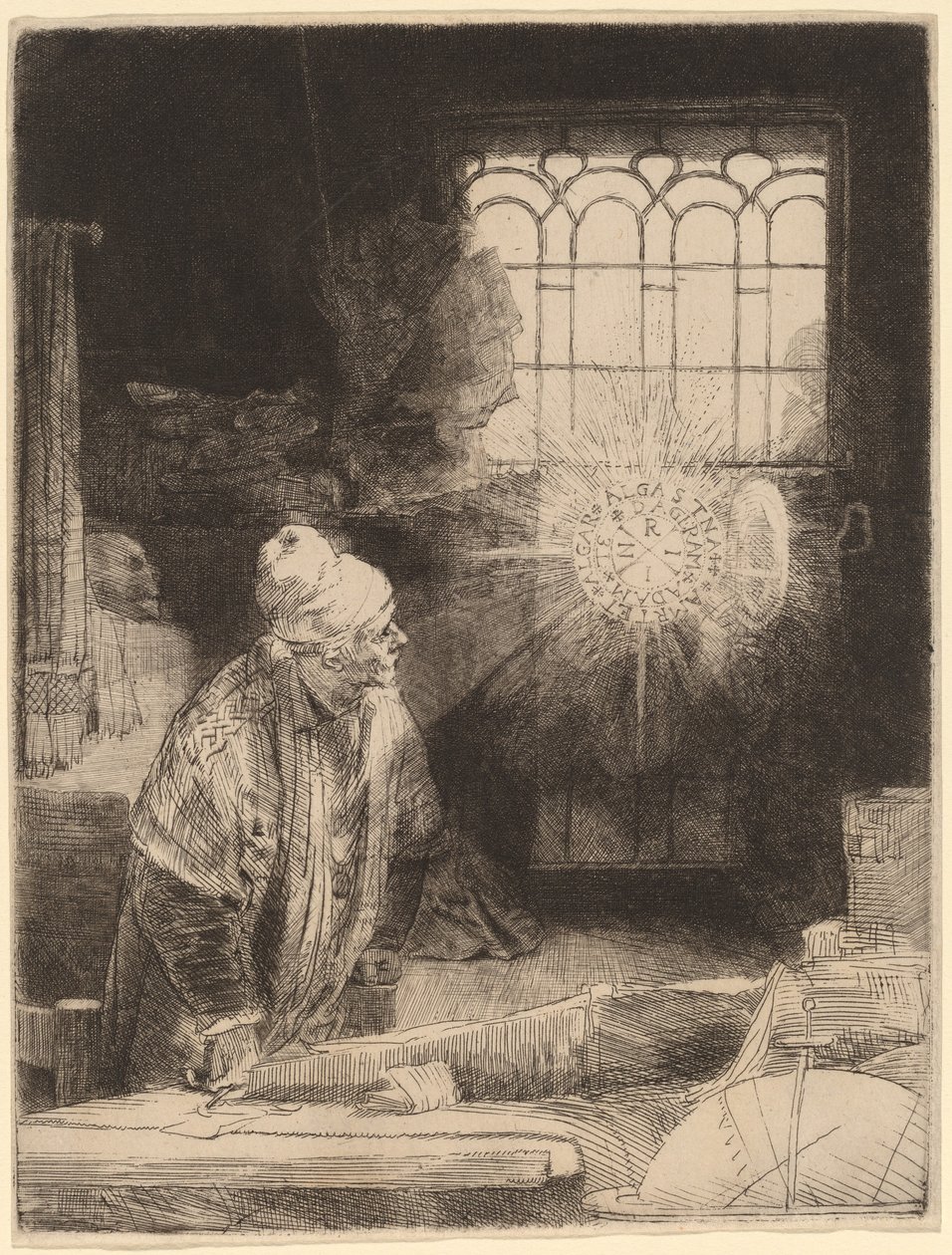 Faust door Rembrandt van Rijn