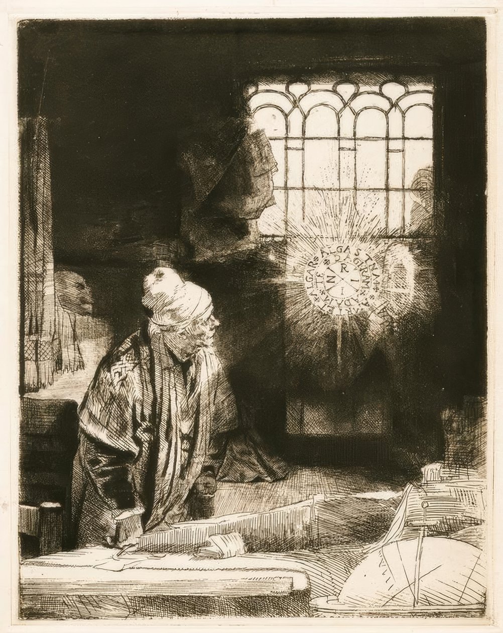 Faust door Rembrandt van Rijn