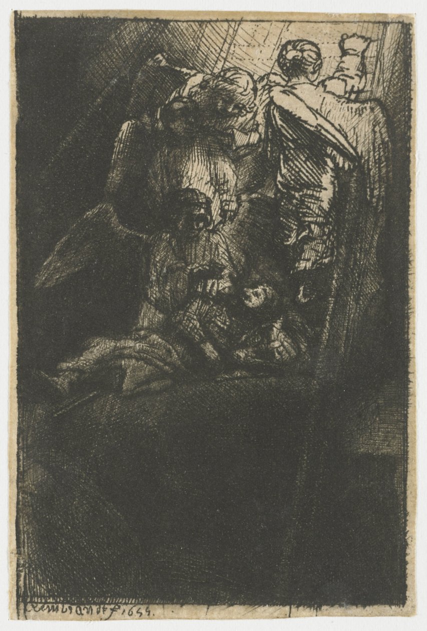 Jakobsladder door Rembrandt van Rijn