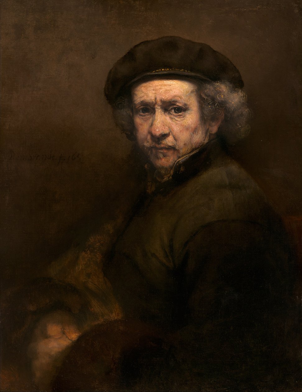 Zelfportret, 1659 door Rembrandt van Rijn