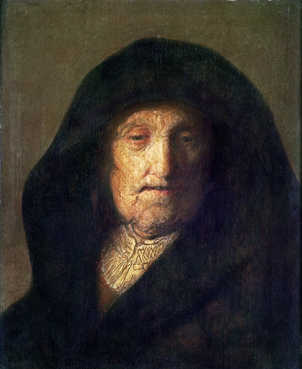 De Moeder van de Kunstenaar door Rembrandt van Rijn