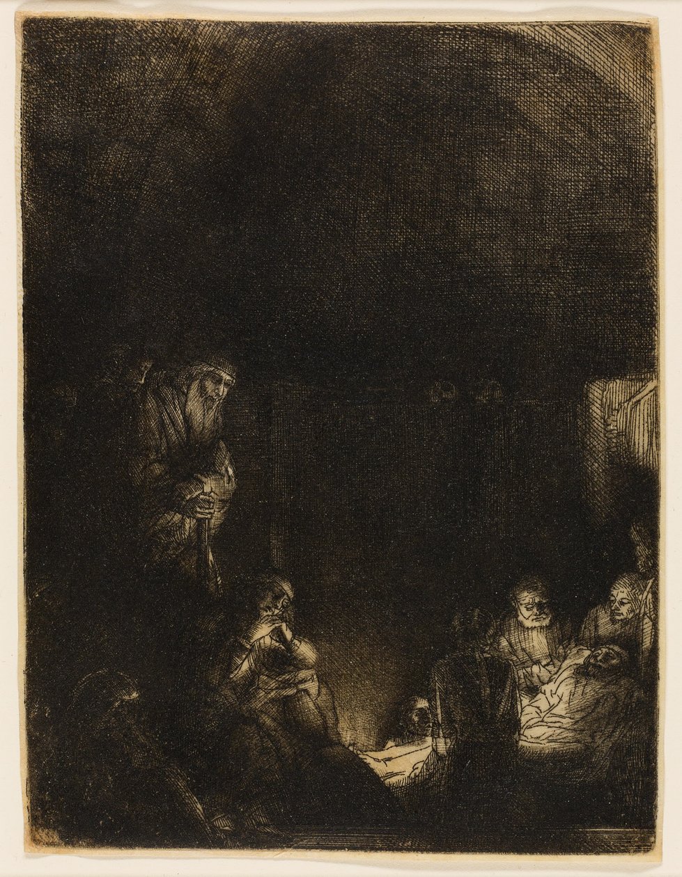 De graflegging door Rembrandt van Rijn