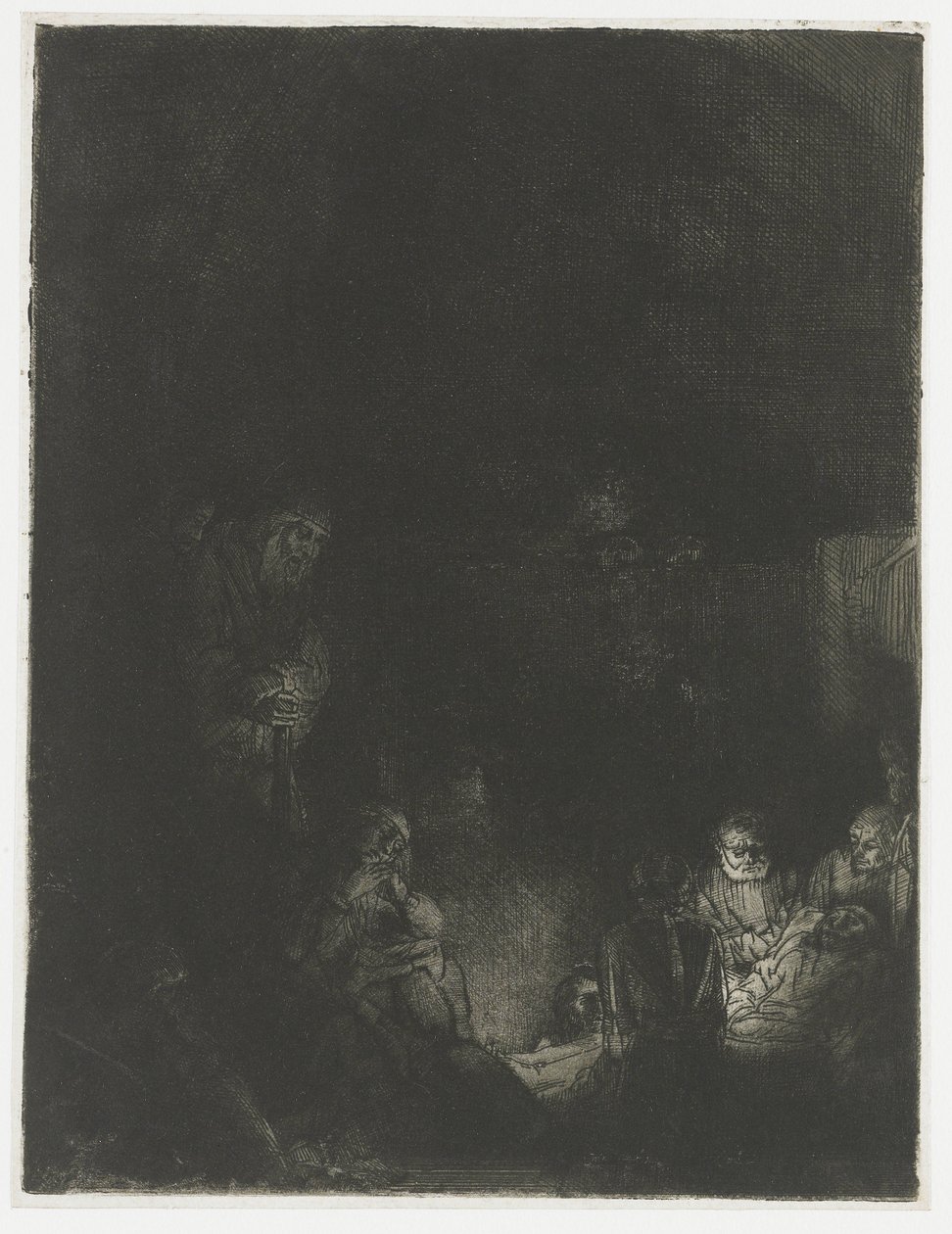 De Graflegging door Rembrandt van Rijn