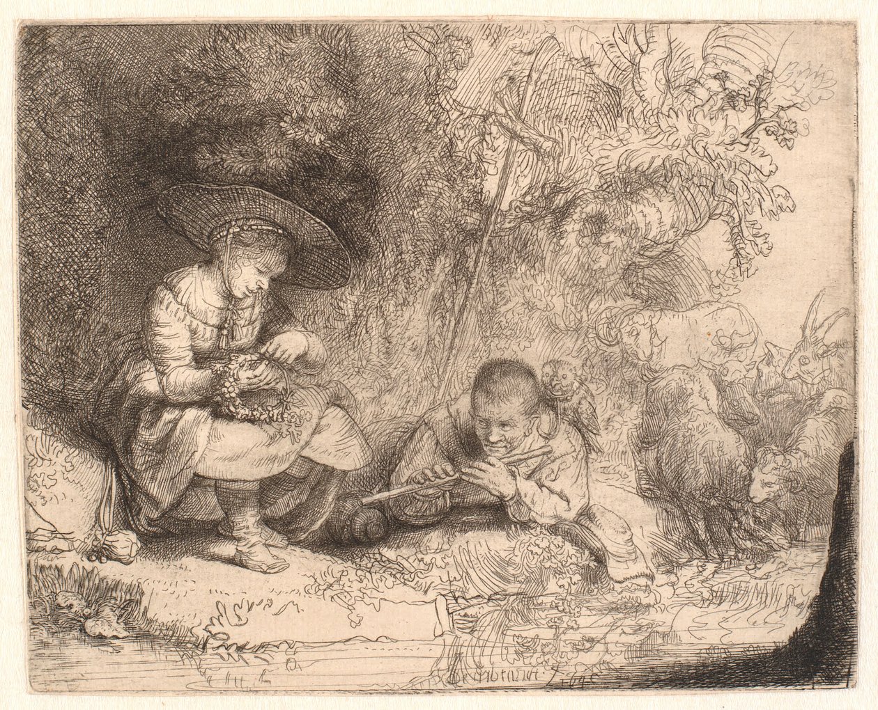 De fluitspeler ("L