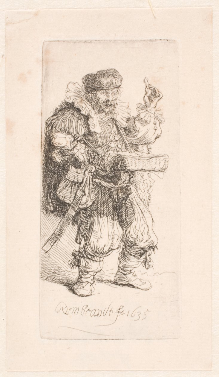 De kwakzalver door Rembrandt van Rijn