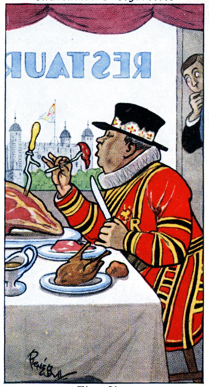 Een Beefeater door René Bull