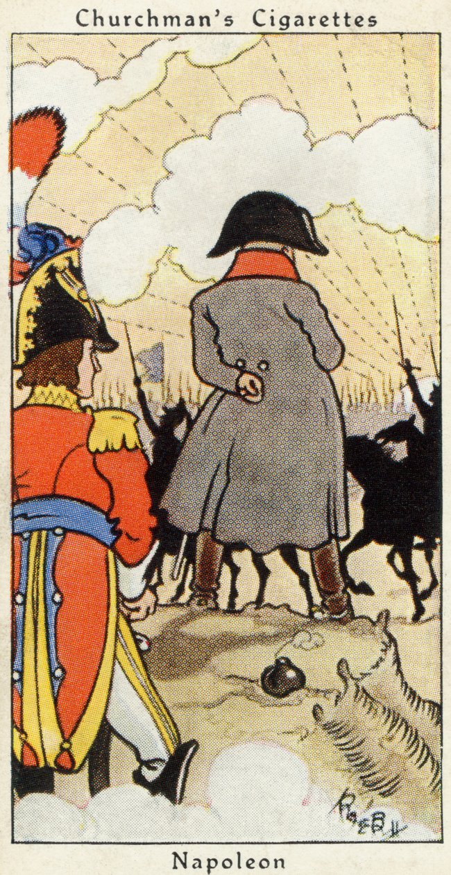 NAPOLEON Bonaparte - staand door René Bull