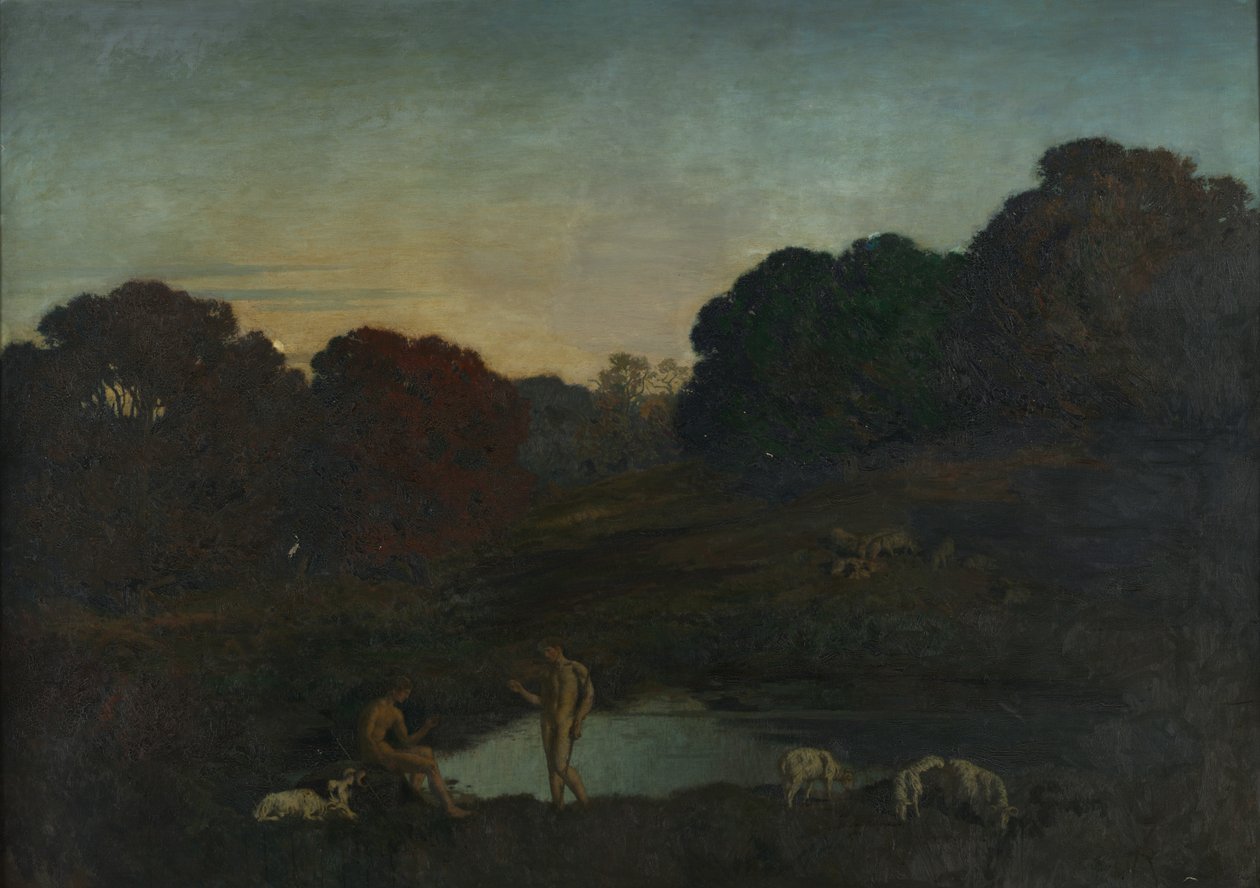 Pastorale scène door René Ménard