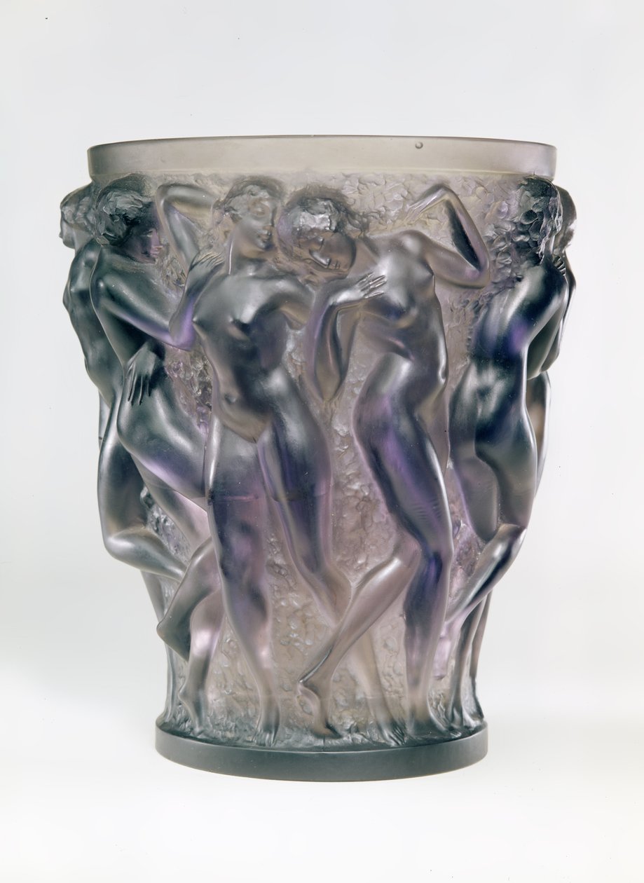 Bacchantes vaas door Lalique, ca. 1902 door Rene Jules Lalique