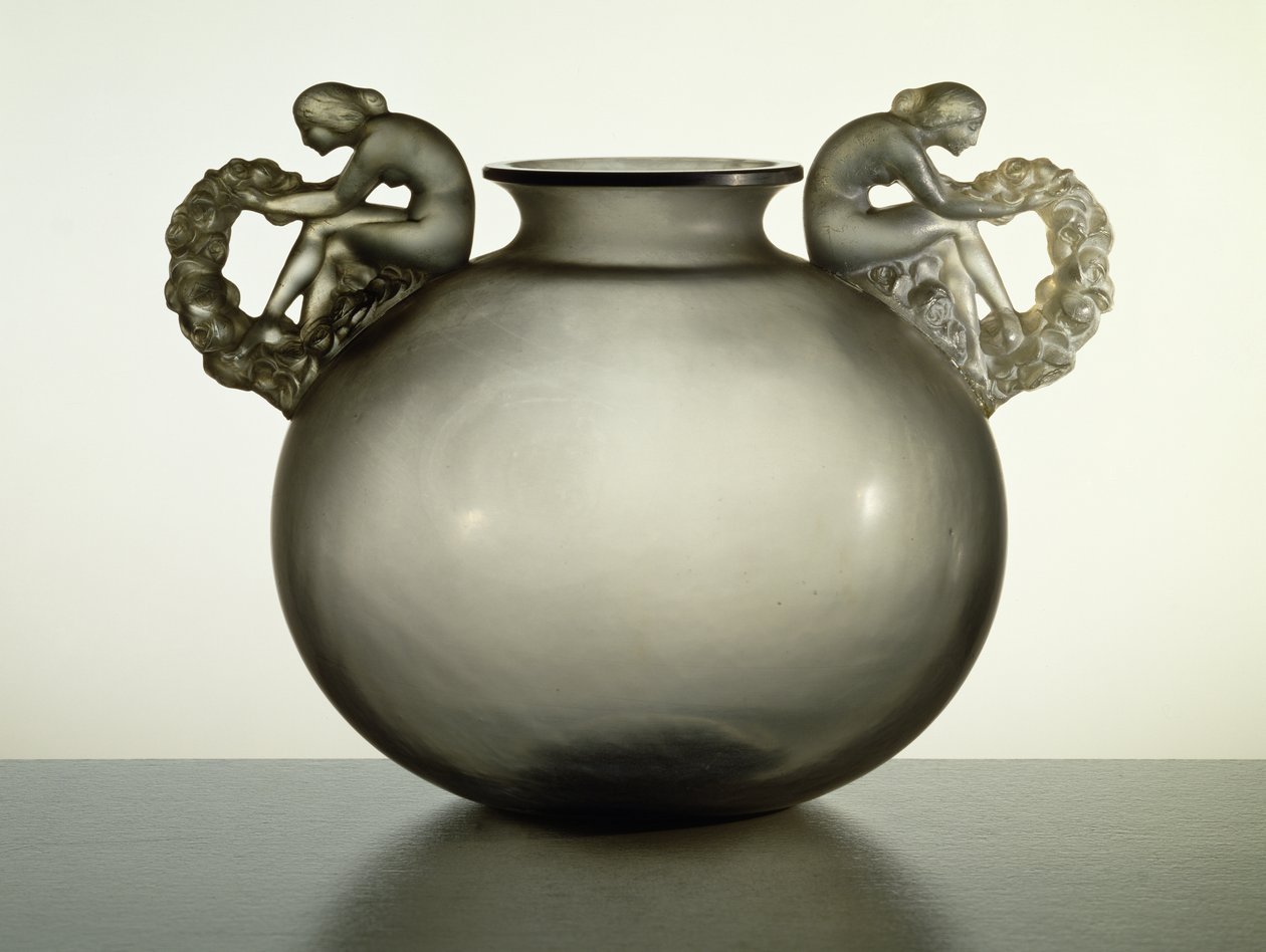 Bouchardon Vaas, 1926 door Rene Jules Lalique
