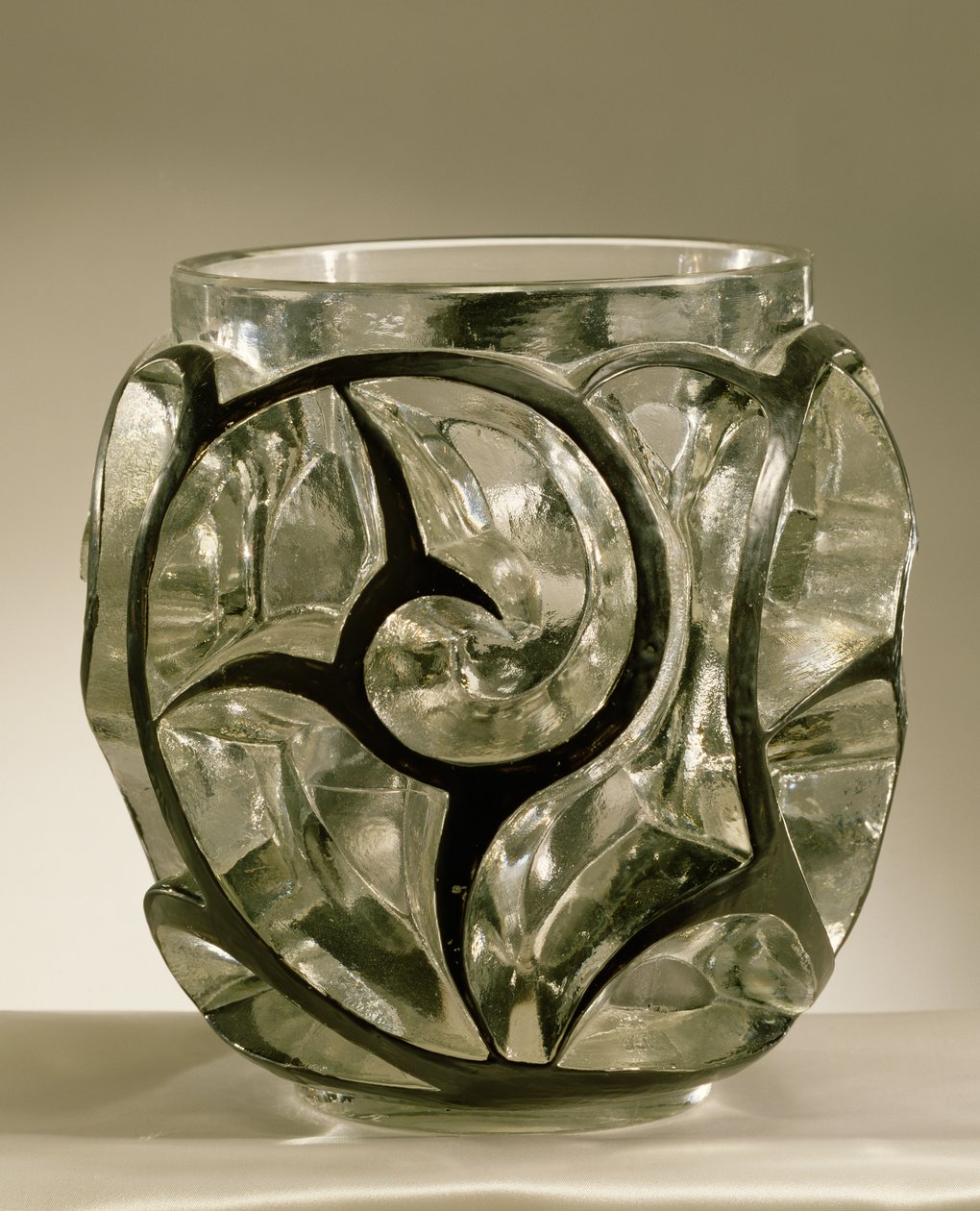 Whirpools vaas, 1926 door Rene Jules Lalique