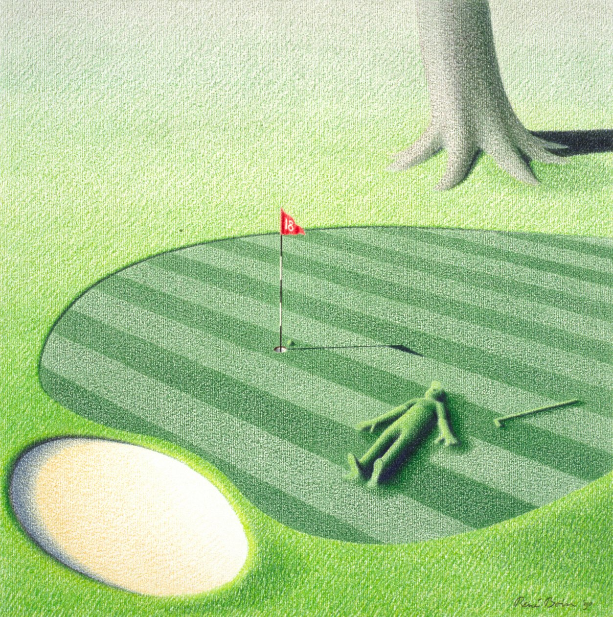 Groen door Rene Boin