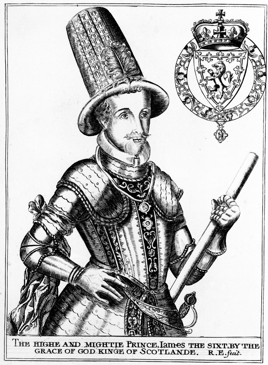 James VI, c.1800 door Renold Elstrack