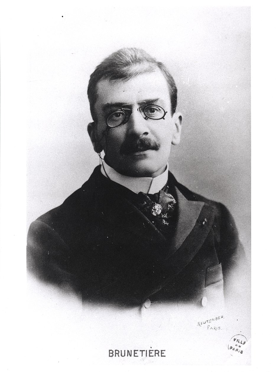 Portret van Ferdinand Brunetiere (1849-1906) door Reutlinger Studio