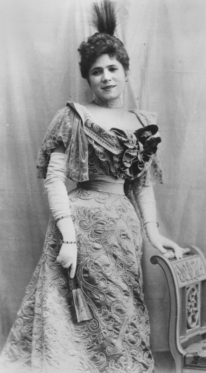 Portret van Jeanne Granier, c.1870 door Reutlinger Studio