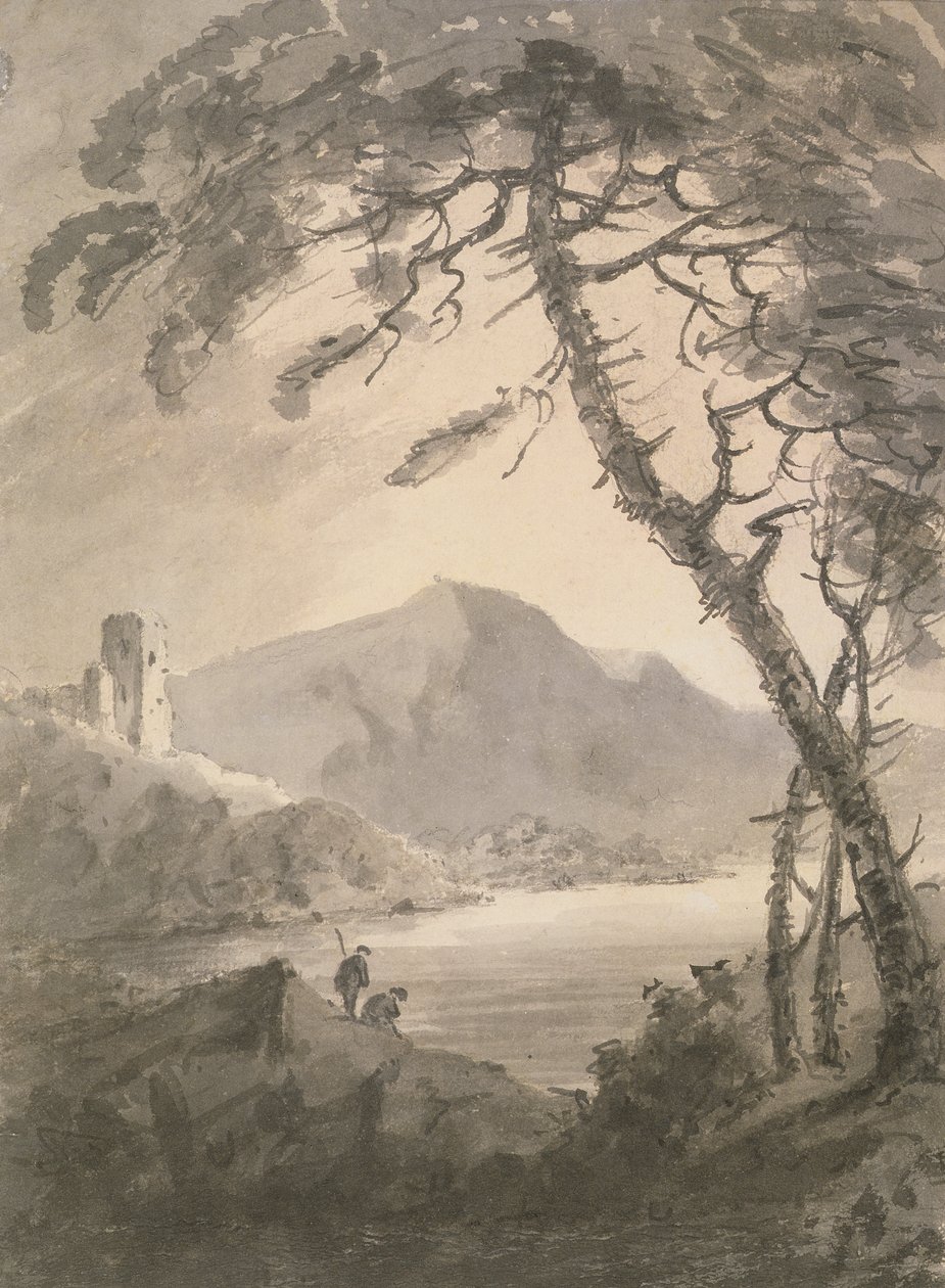 Landschap met Vernietigd Kasteel door Rev. William Gilpin