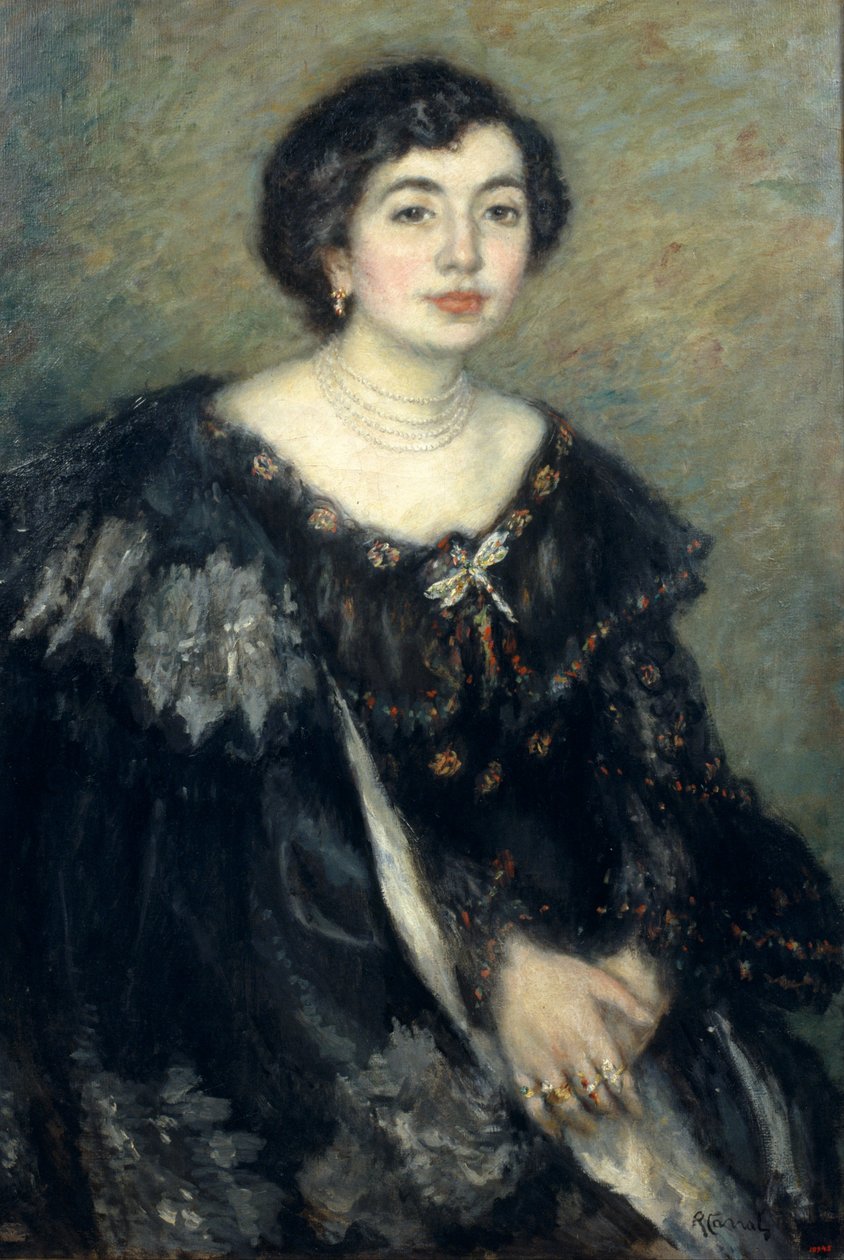 Mevrouw Amouroux (de Schoonzus van de Kunstenaar) door Ricard Canals