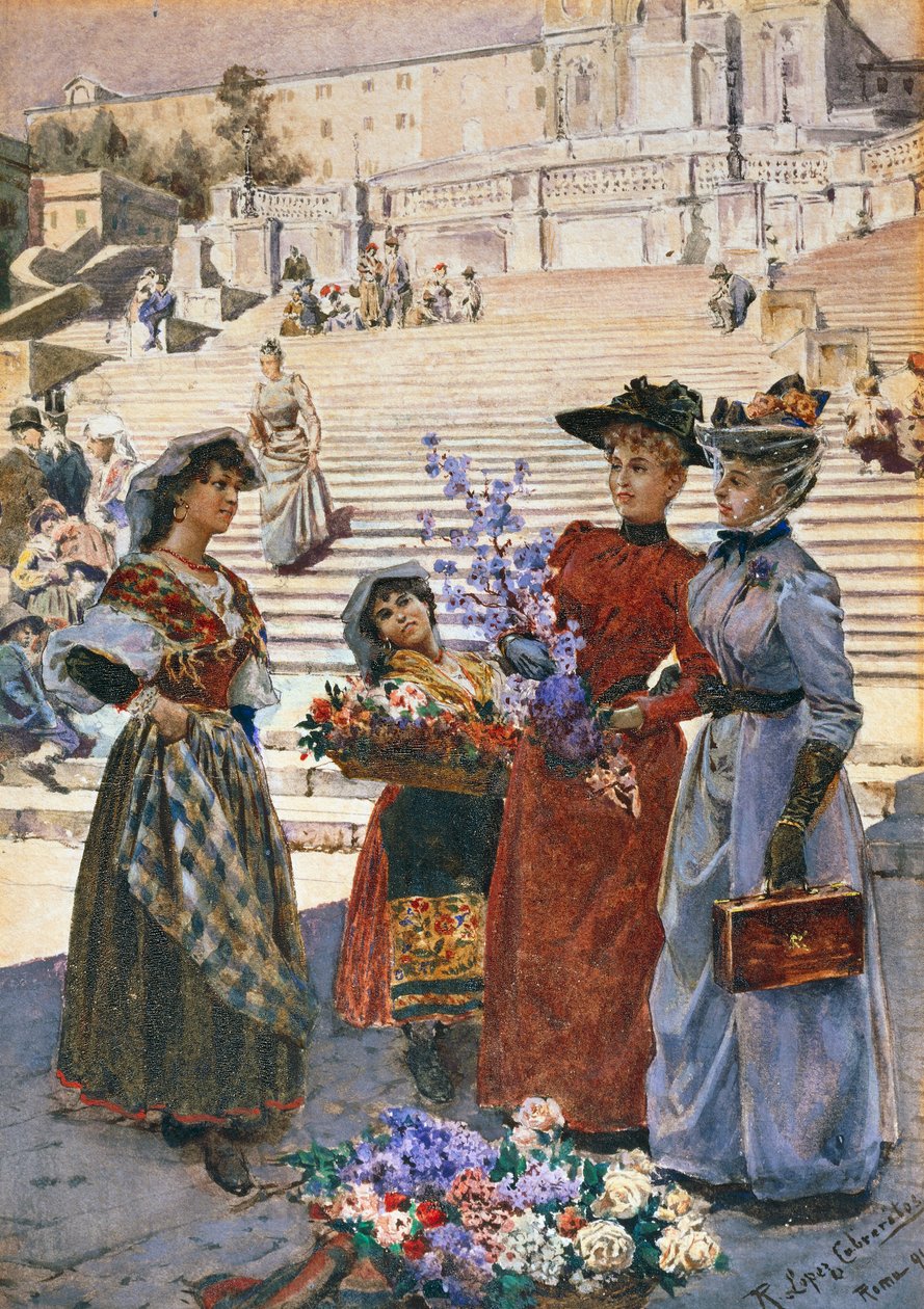 Piazza di Spagna in Rome door Ricardo Lopez Cabrera