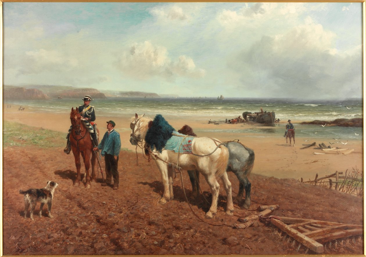 Het Verhaal van het Wrak, c.1872 door Richard Beavis