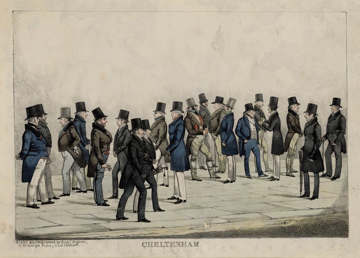 Cheltenham, ca. 1840 door Richard Dighton