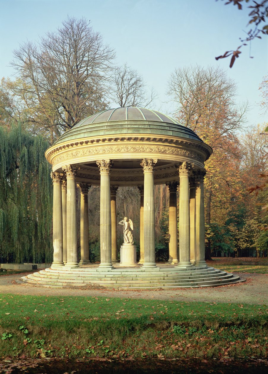 De tempel van de liefde in het Parc du Petit Trianon, 1777-78 door Richard Mique