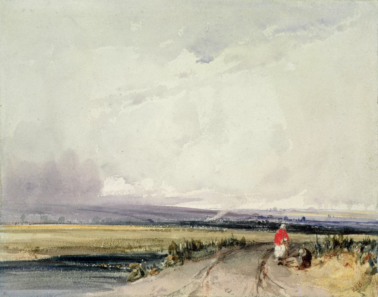 Landschap in Normandië, traditioneel bekend als 