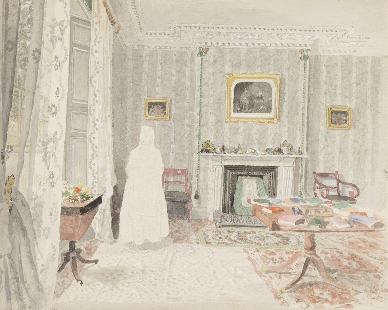 Woonkamer, 7 Owens Row, Islington door Richard Parminter Cuff