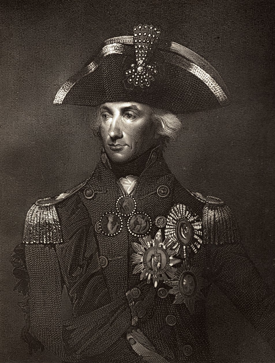 Lord Viscount Nelson door Richard Westall