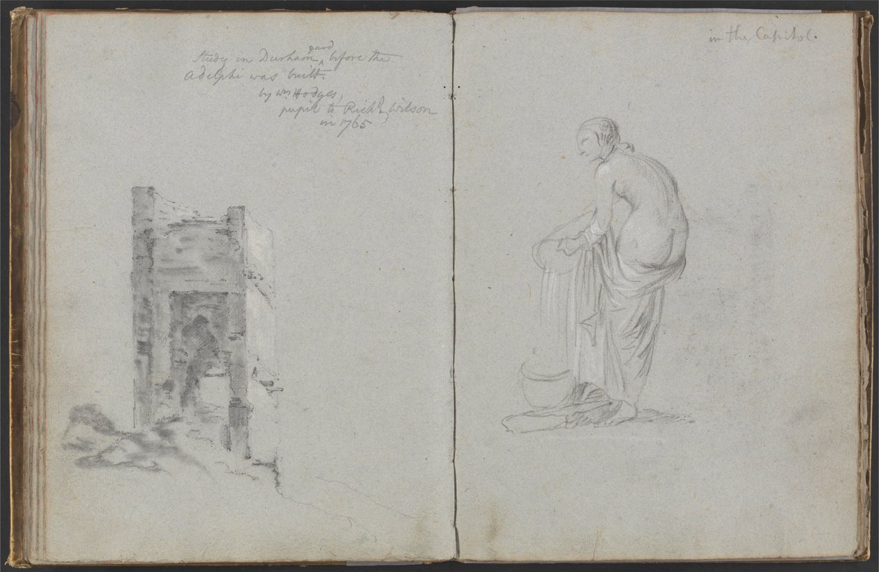 Italiaans schetsboek door Richard Wilson