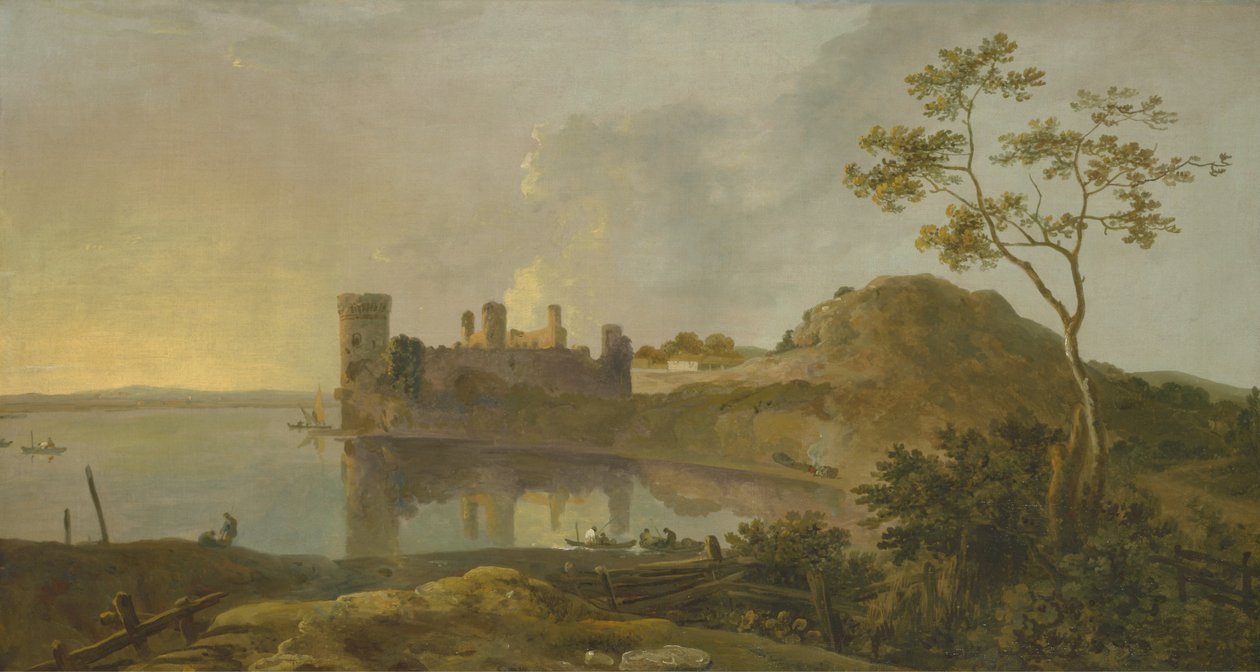 Zomeravond (Caernarvon Kasteel) door Richard Wilson