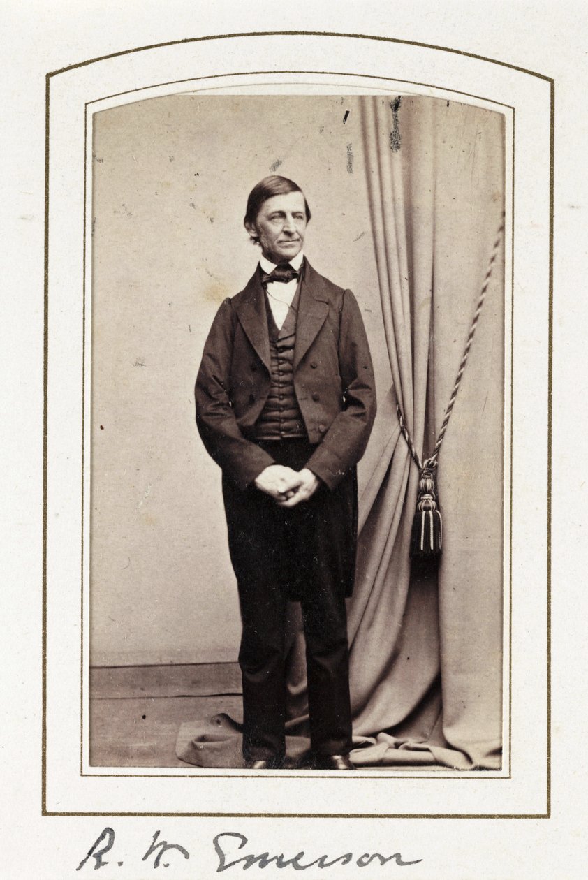 R W Emerson, ca. 1860 door John Pardon