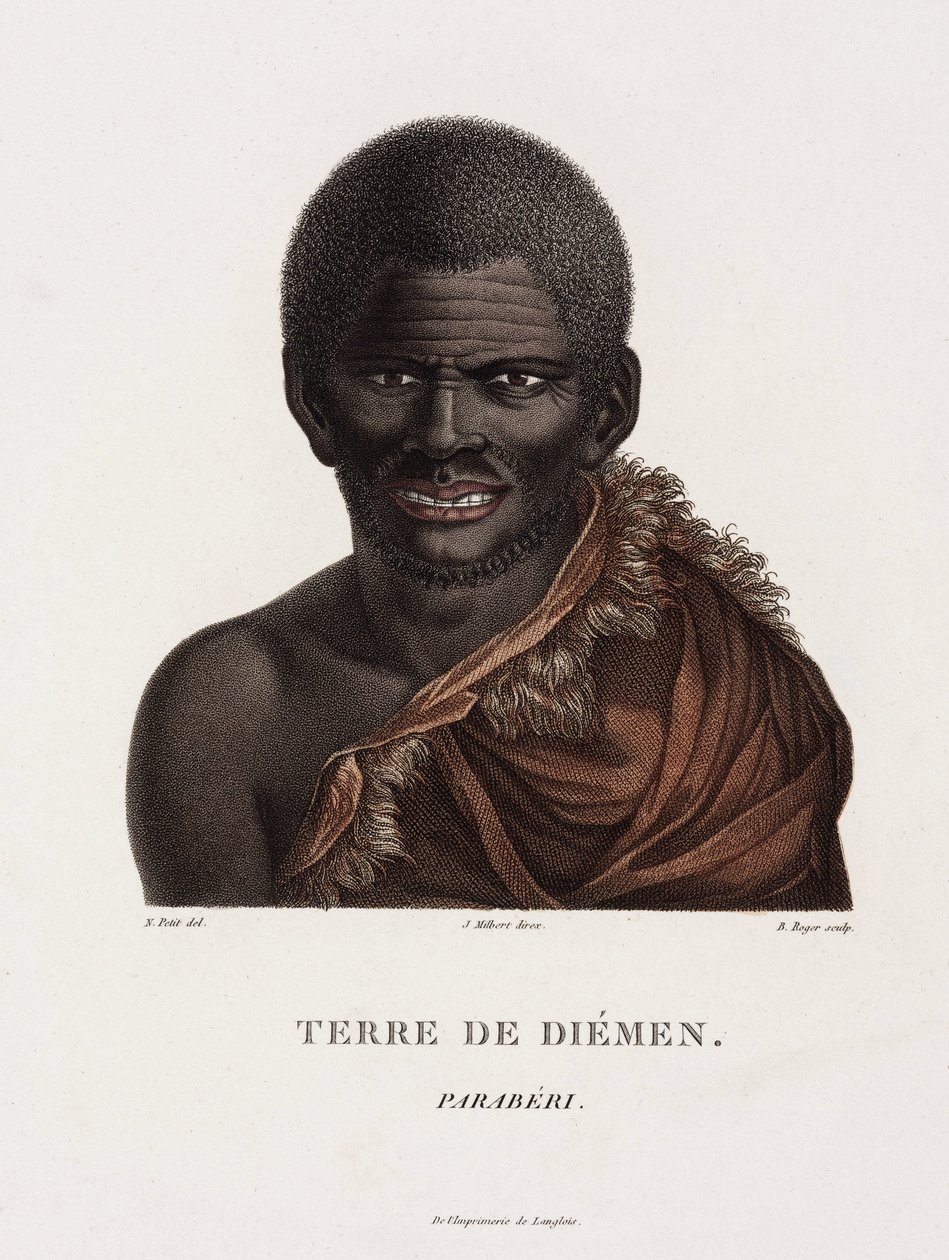 Tasmaanse aboriginal, Australië door John Pardon