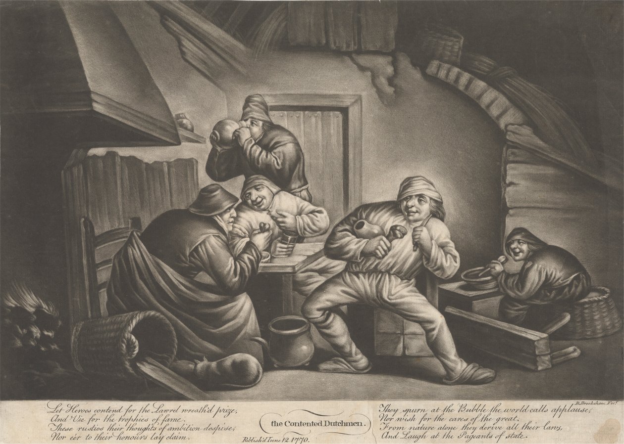 De tevreden Nederlanders door Richard Brookshaw