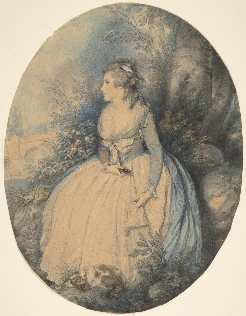 Mevrouw Robinson als Perdita, ca. 1779 door Richard Cosway