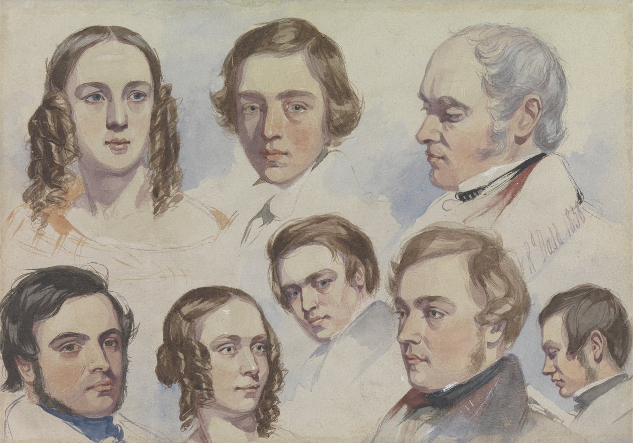 Familieportretten door Richard Dadd