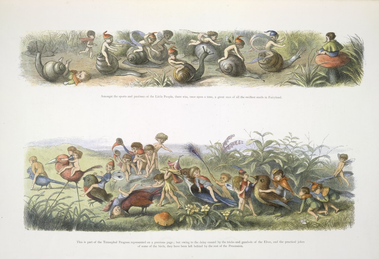 Elfen door Richard Doyle