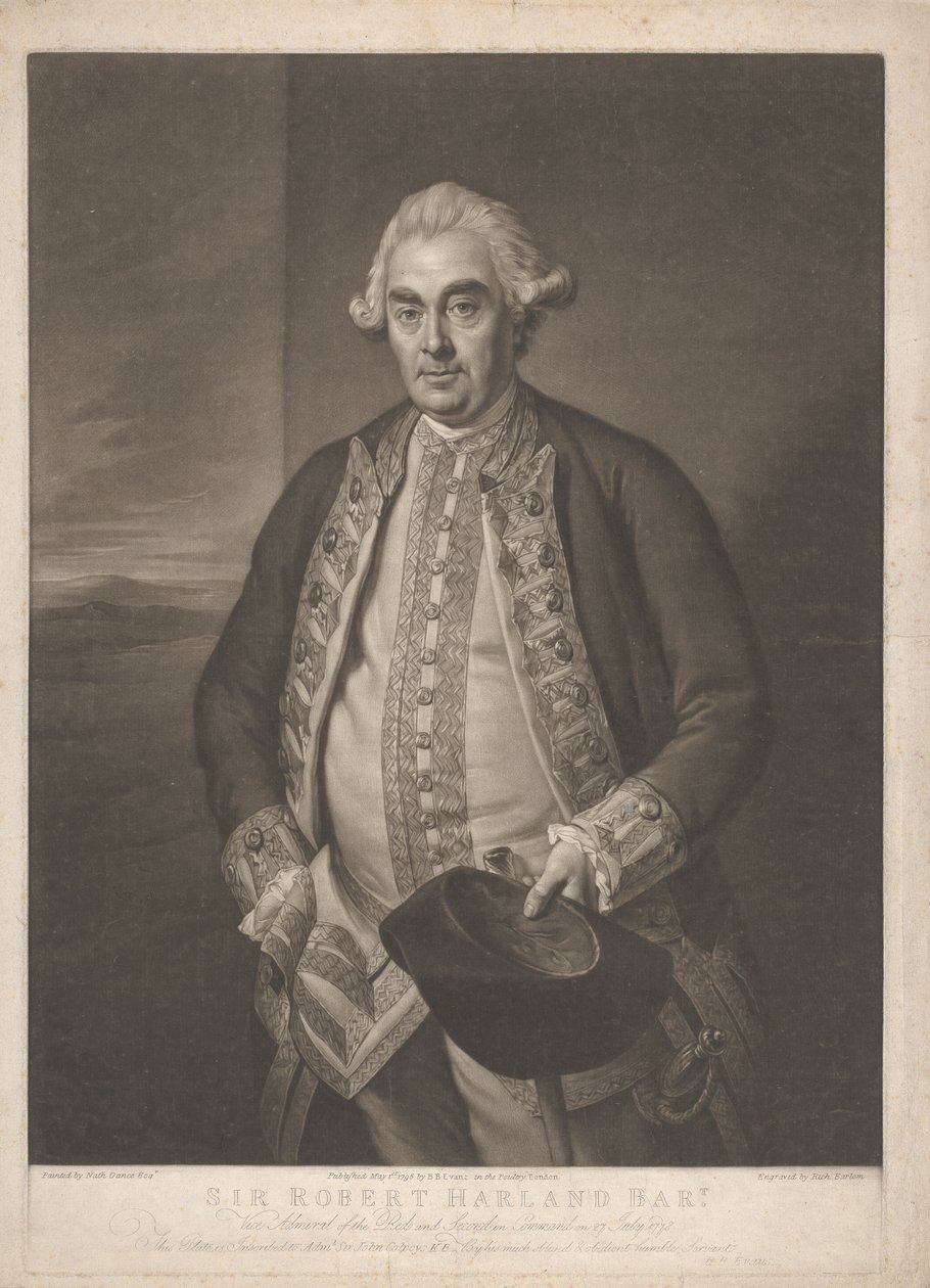 Sir Robert Harland door Richard Earlom