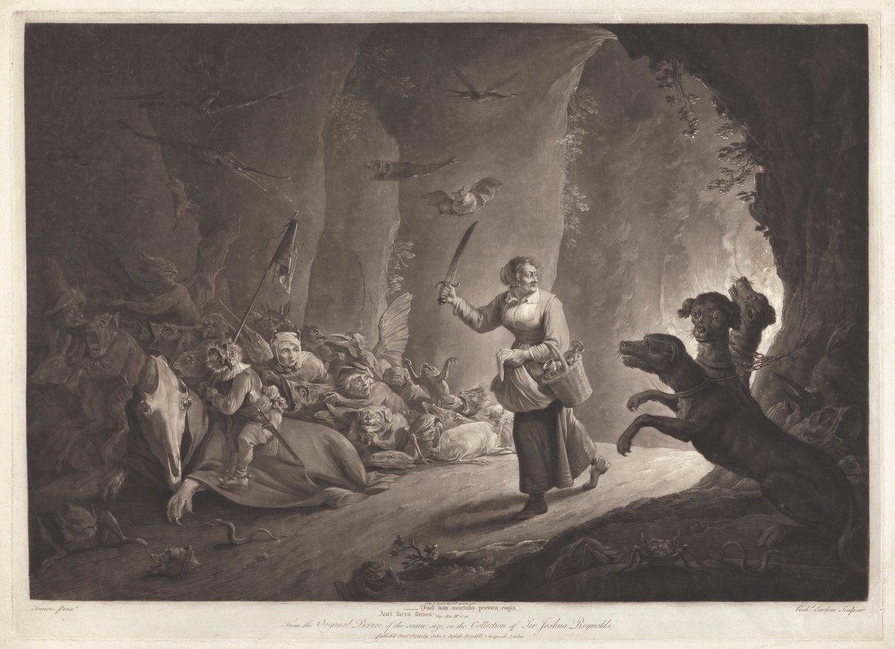 De Tovernares door Richard Earlom