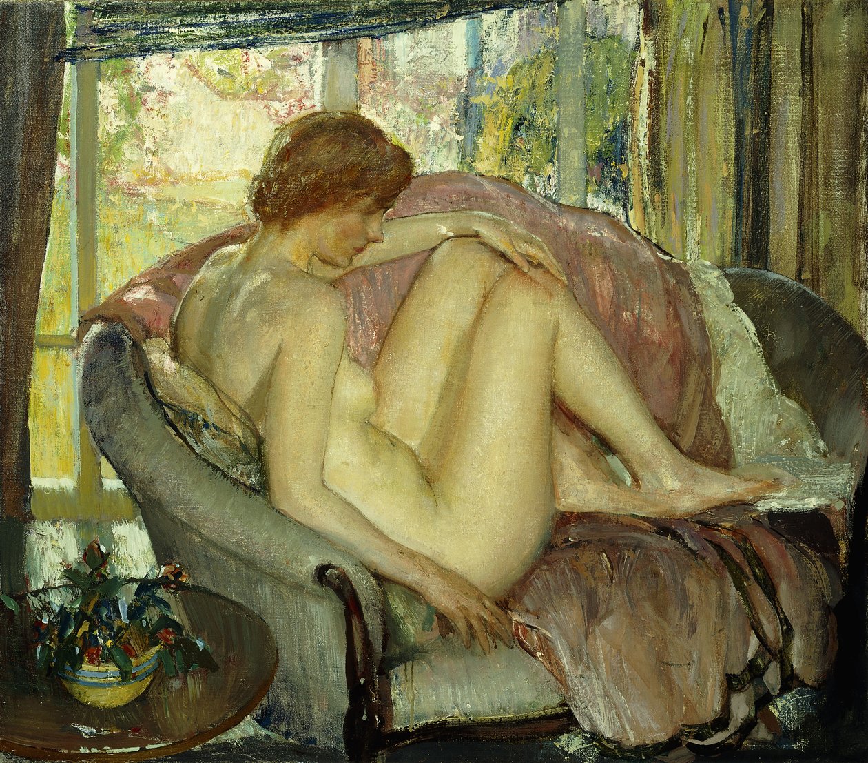 Na het Ochtendbad door Richard Emil Miller