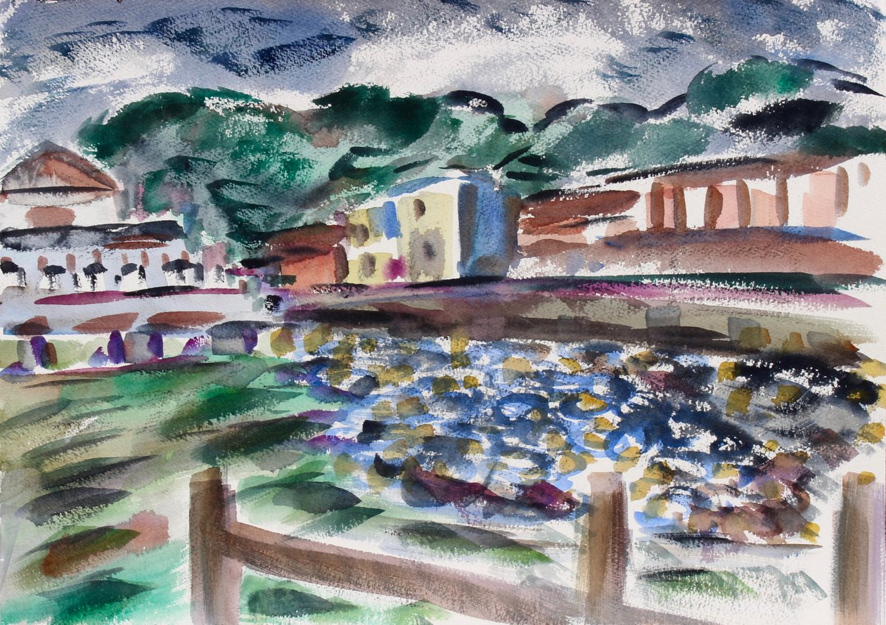 Bridgeway, Sausalito door Richard Fox