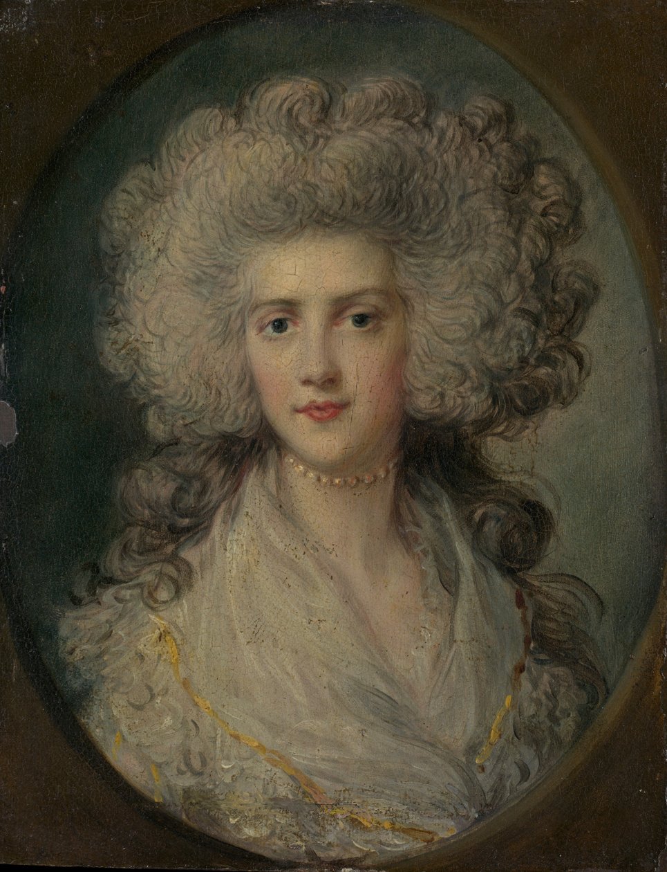 Mevrouw John Puget Catherine Hawkins door Richard Gainsborough Dupont