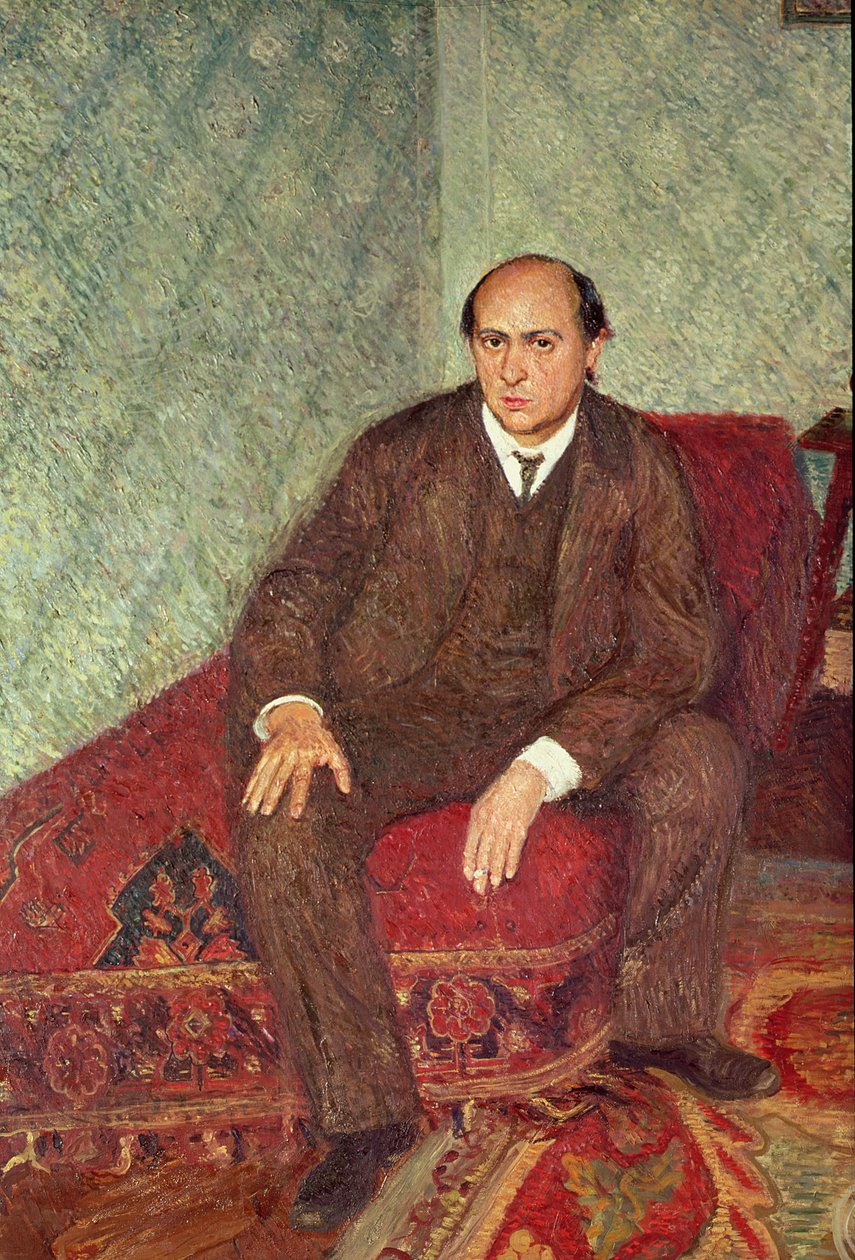 Portret van Arnold Schonberg (1874-1951), c.1905-6 door Richard Gerstl