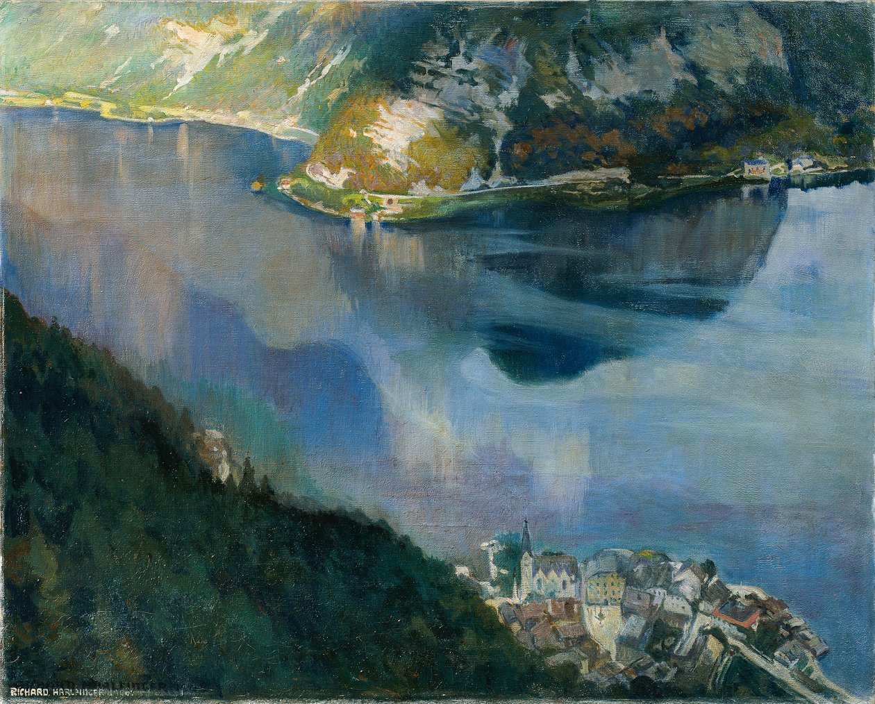 Hallstätter See door Richard Harlfinger